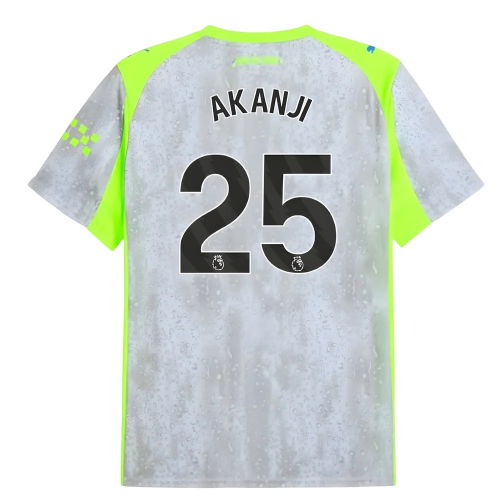 2025-2026 Man City Third Shirt (Akanji 25)  2025-2026 Man City Third Shirt (Akanji 25)