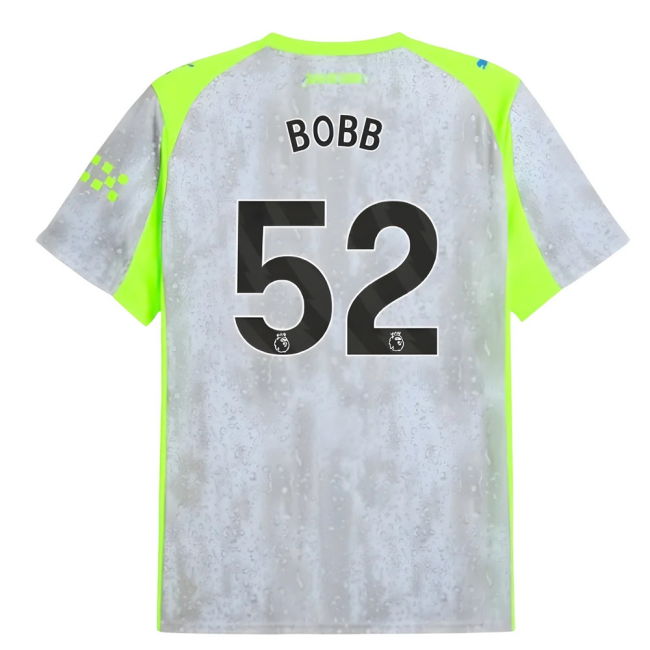 2025-2026 Man City Third Shirt (Bobb 52)