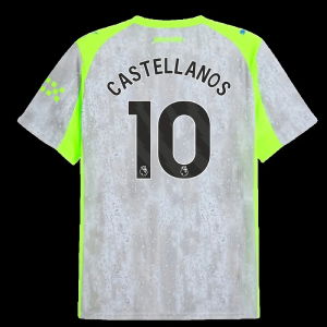 2025-2026 Man City Third Shirt (Castellanos 10)