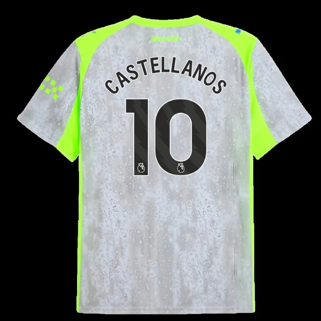2025-2026 Man City Third Shirt (Castellanos 10)