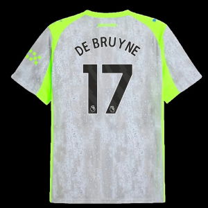 2025-2026 Man City Third Shirt (De Bruyne 17)