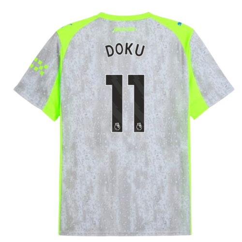 2025-2026 Man City Third Shirt (Doku 11)  2025-2026 Man City Third Shirt (Doku 11)