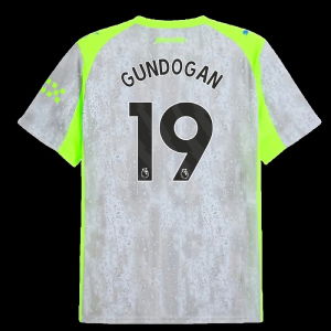 2025-2026 Man City Third Shirt (Gundogan 19)