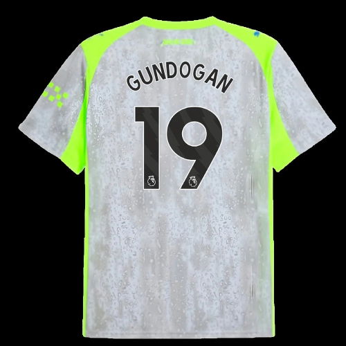 2025-2026 Man City Third Shirt (Gundogan 19)