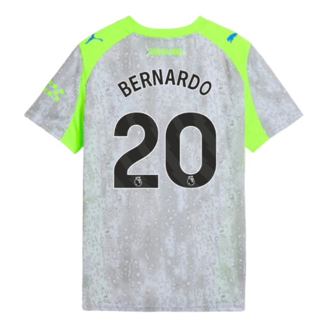 2025-2026 Man City Third Shirt (Kids) (Bernardo 20)