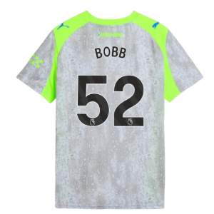 2025-2026 Man City Third Shirt (Kids) (Bobb 52)