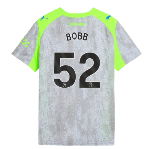 2025-2026 Man City Third Shirt (Kids) (Bobb 52)