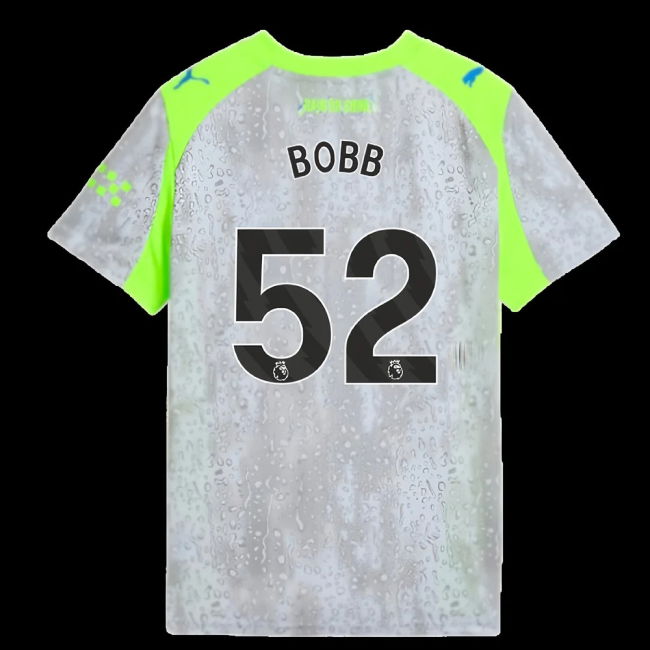 2025-2026 Man City Third Shirt (Kids) (Bobb 52)