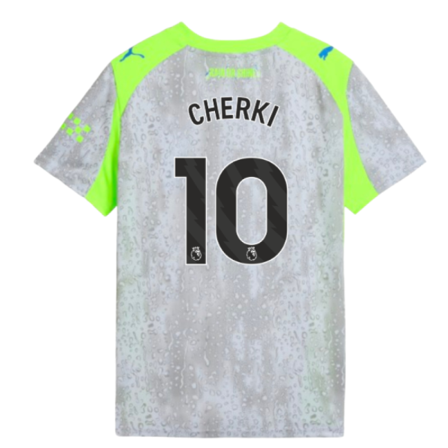 2025-2026 Man City Third Shirt (Kids) (Cherki 10)