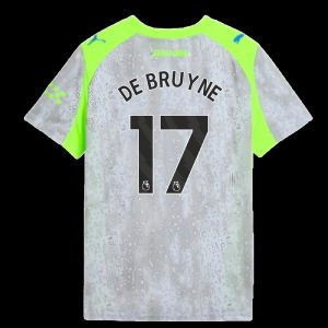 2025-2026 Man City Third Shirt (Kids) (De Bruyne 17)
