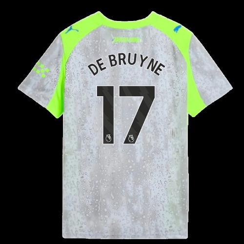 2025-2026 Man City Third Shirt (Kids) (De Bruyne 17)