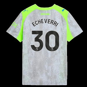 2025-2026 Man City Third Shirt (Kids) (Echeverri 30)