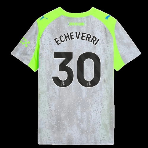 2025-2026 Man City Third Shirt (Kids) (Echeverri 30)