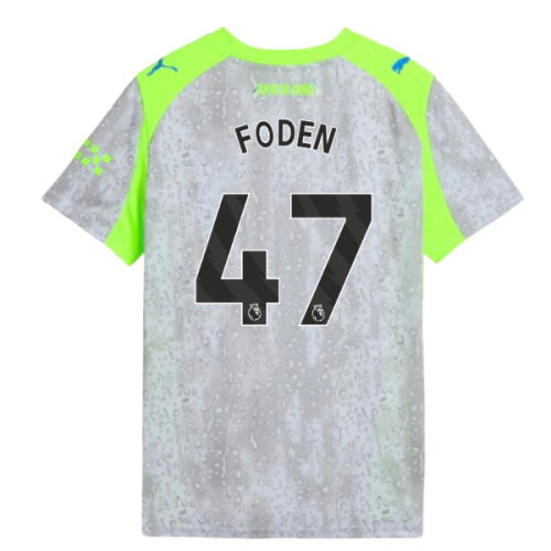 2025-2026 Man City Third Shirt (Kids) (Foden 47)