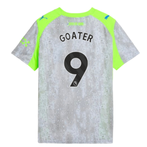 2025-2026 Man City Third Shirt (Kids) (Goater 9)