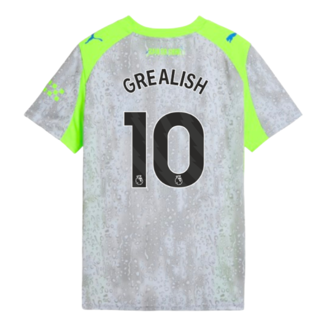 2025-2026 Man City Third Shirt (Kids) (Grealish 10)