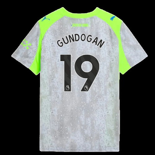 2025-2026 Man City Third Shirt (Kids) (Gundogan 19)