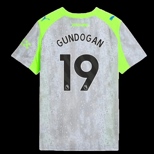 2025-2026 Man City Third Shirt (Kids) (Gundogan 19)