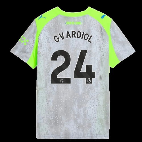 2025-2026 Man City Third Shirt (Kids) (Gvardiol 24)