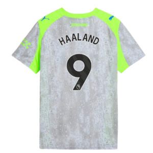 2025-2026 Man City Third Shirt (Kids) (Haaland 9)