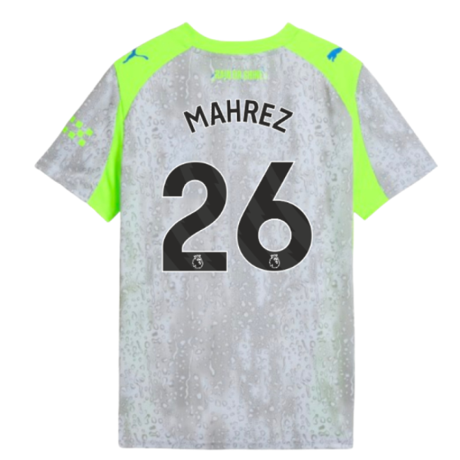 2025-2026 Man City Third Shirt (Kids) (Mahrez 26)