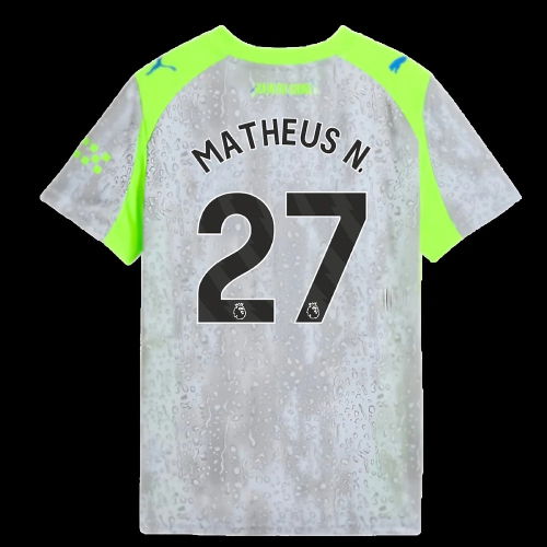 2025-2026 Man City Third Shirt (Kids) (Matheus N. 27)