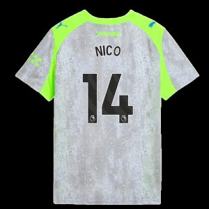 2025-2026 Man City Third Shirt (Kids) (Nico 14)