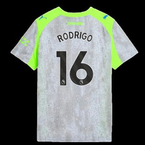 2025-2026 Man City Third Shirt (Kids) (Rodrigo 16)