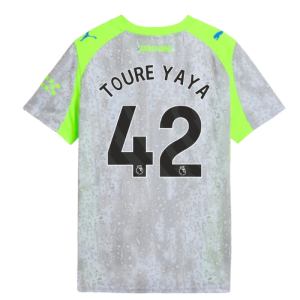2025-2026 Man City Third Shirt (Kids) (Toure Yaya 42)