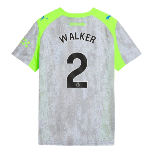 2025-2026 Man City Third Shirt (Kids) (Walker 2)
