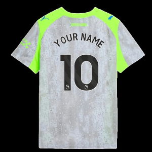 2025-2026 Man City Third Shirt (Kids) (Your Name)