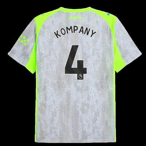 2025-2026 Man City Third Shirt (Kompany 4)