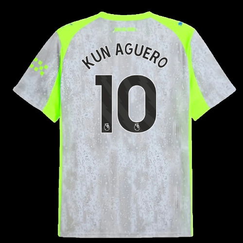 2025-2026 Man City Third Shirt (Kun Aguero 10)