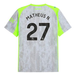 2025-2026 Man City Third Shirt (Matheus N. 27)