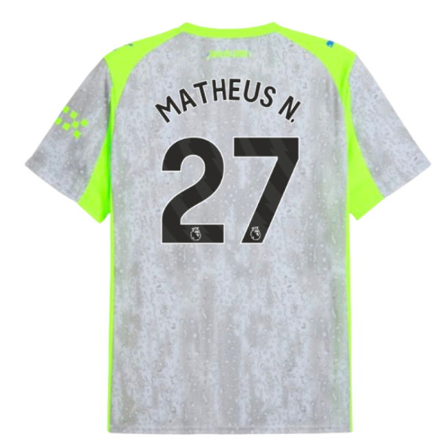 2025-2026 Man City Third Shirt (Matheus N. 27)