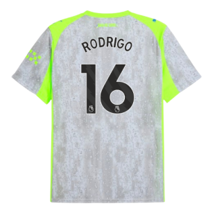 2025-2026 Man City Third Shirt (Rodrigo 16)