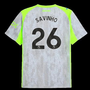2025-2026 Man City Third Shirt (Savinho 26)