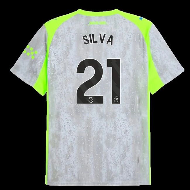 2025-2026 Man City Third Shirt (Silva 21)
