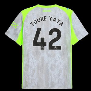 2025-2026 Man City Third Shirt (Toure Yaya 42)