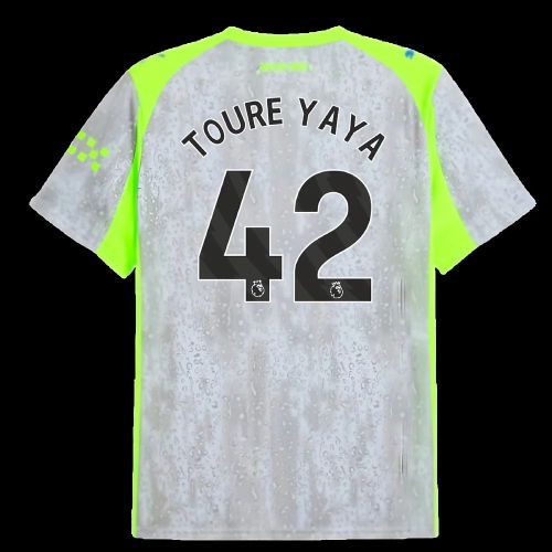 2025-2026 Man City Third Shirt (Toure Yaya 42)