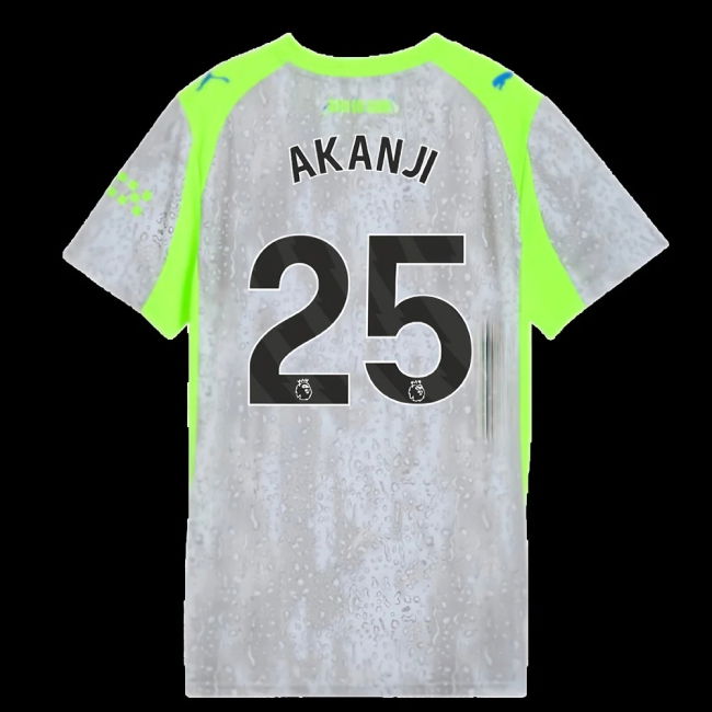 2025-2026 Man City Third Shirt (Womens) (Akanji 25)
