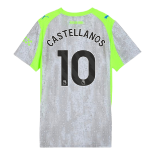 2025-2026 Man City Third Shirt (Womens) (Castellanos 10)