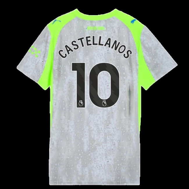 2025-2026 Man City Third Shirt (Womens) (Castellanos 10)