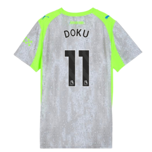 2025-2026 Man City Third Shirt (Womens) (Doku 11)
