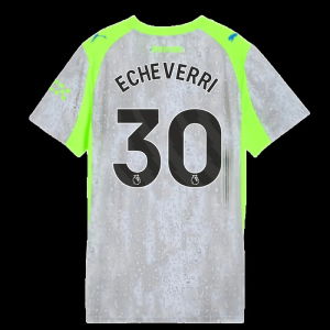 2025-2026 Man City Third Shirt (Womens) (Echeverri 30)