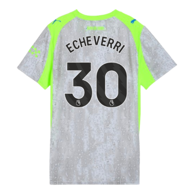 2025-2026 Man City Third Shirt (Womens) (Echeverri 30)