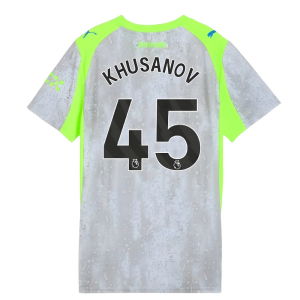 2025-2026 Man City Third Shirt (Womens) (Khusanov 45)