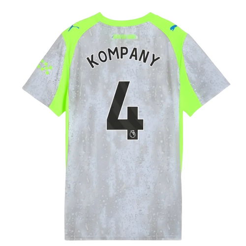 2025-2026 Man City Third Shirt (Womens) (Kompany 4)