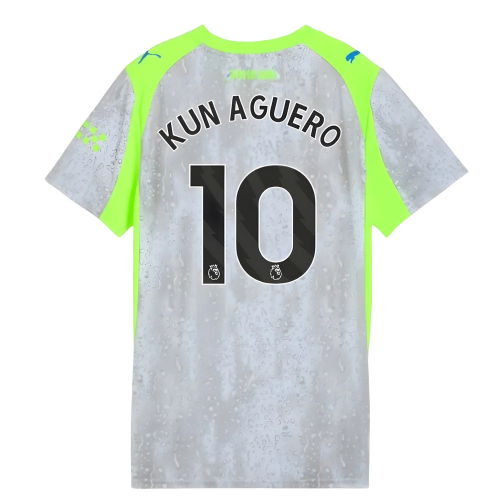 2025-2026 Man City Third Shirt (Womens) (Kun Aguero 10)