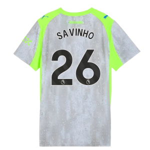 2025-2026 Man City Third Shirt (Womens) (Savinho 26)